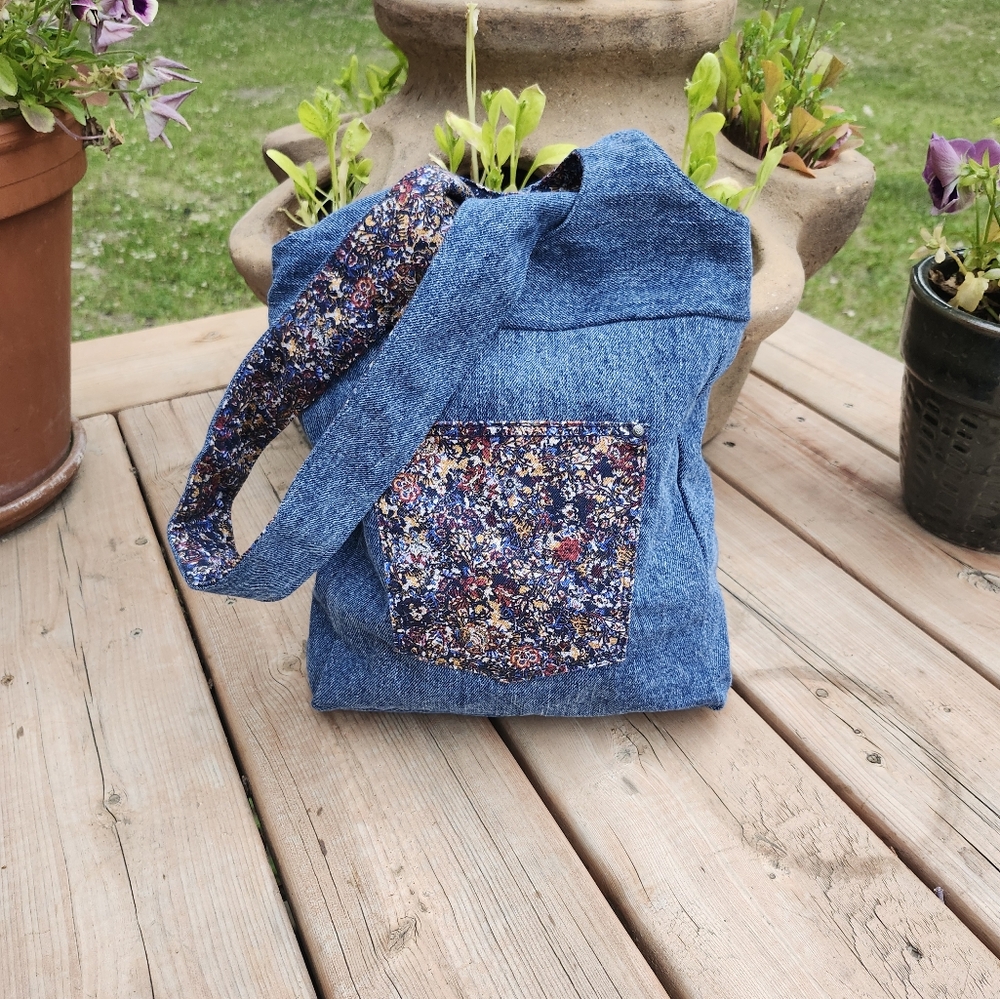 Denim Shoulder Bag
